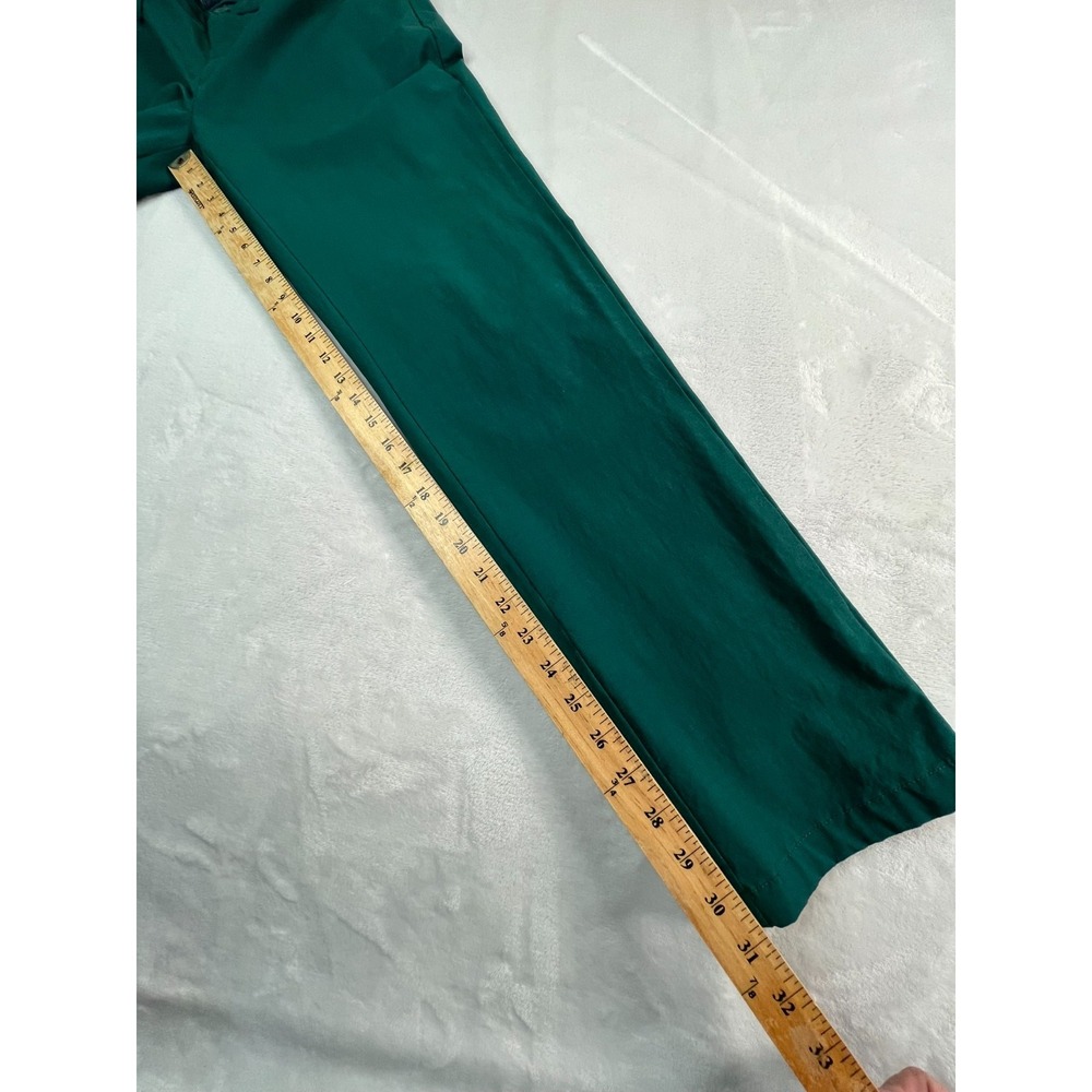 vineyard Vines OTG on the Go Pants Mens 33‎ x 32 Green Chinos Cotton Stretch - Picture 8 of 11